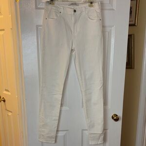 J Brand Women's Maria Style White Skinny Jeans